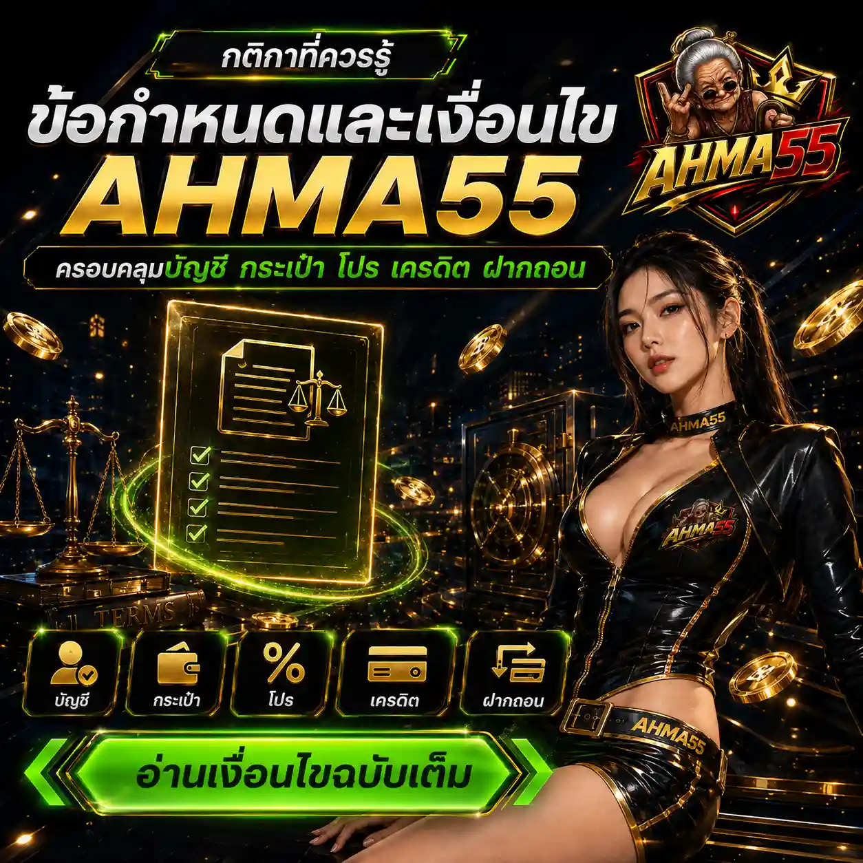 AHMA55 สล็อตทุนน้อยก็ลุ้นได้ โปรเลือกรับตามหมวดเกม สมัครเลย